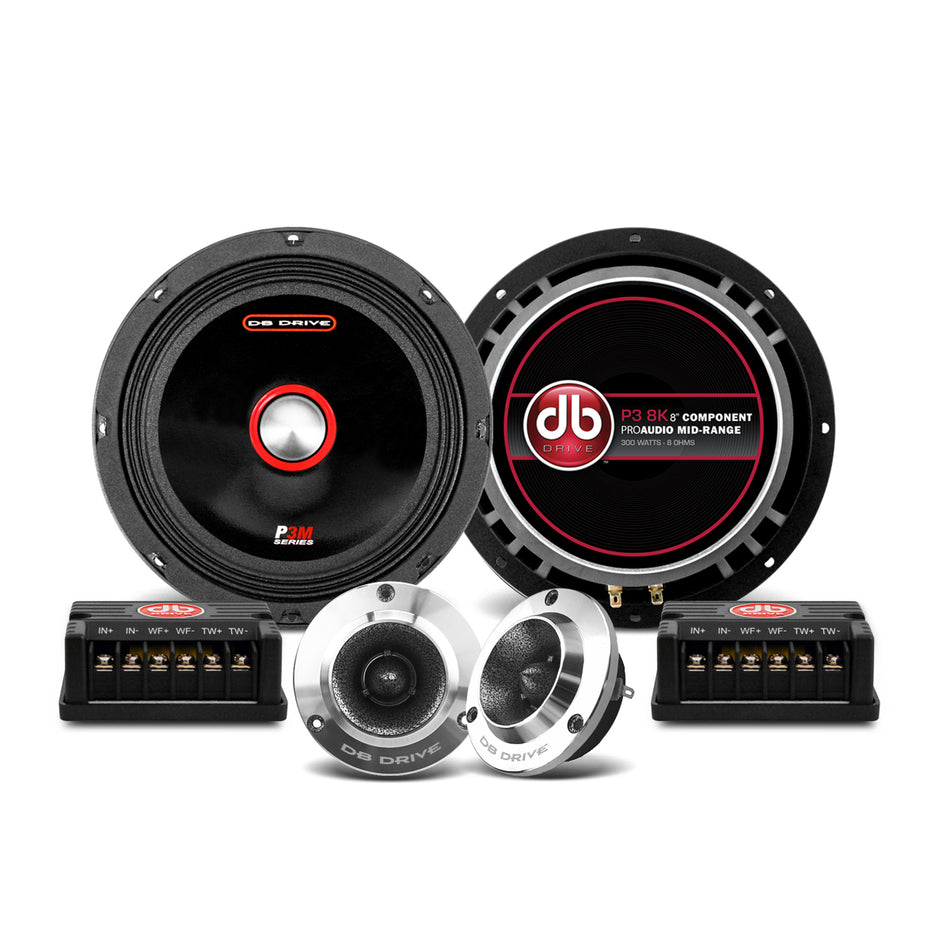 P3 8K : 8in PRO Audio Component Speaker