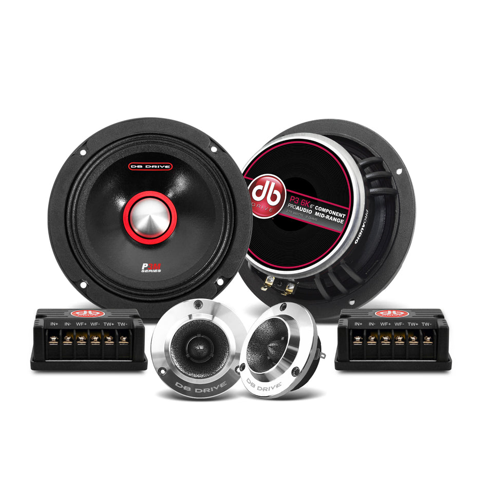 P3 6K : 6.5" PRO Audio Component Kit