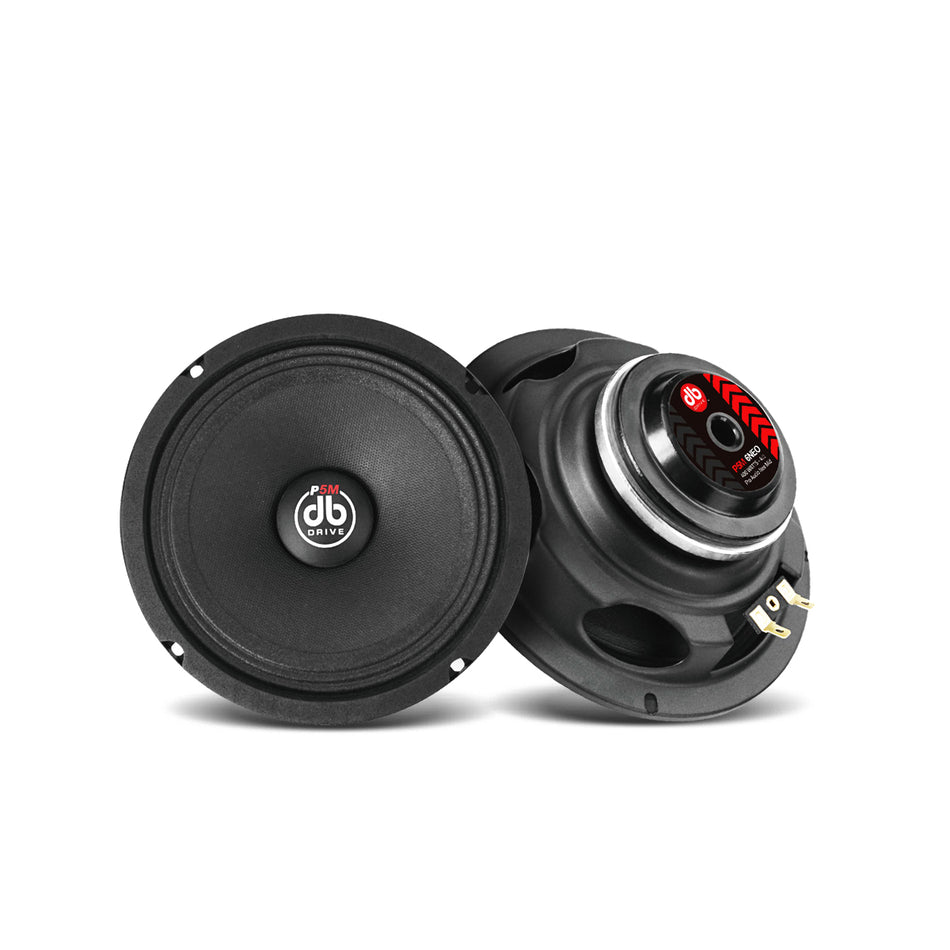 P5M 6NEO : 6in NEO PRO Audio Mid W/Grill (Sng)