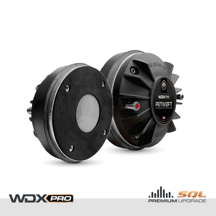 P8TW2FT : WDX PRO 2 in. Titanium dome compression driver