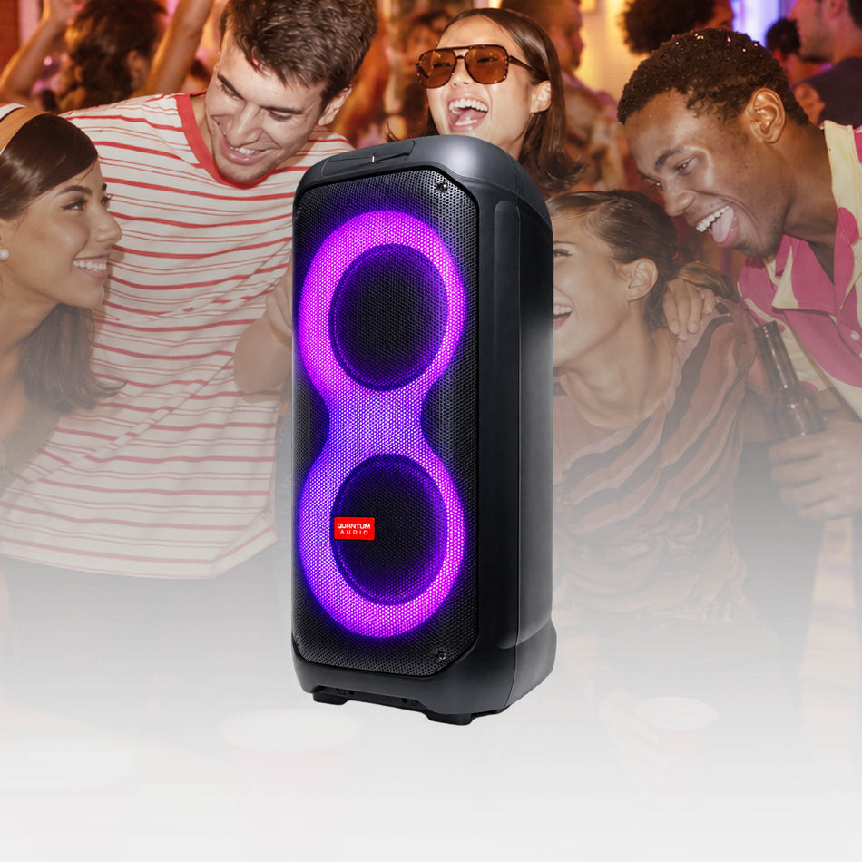 QDJ-PARTY2.10 : Party-Professional Dual 10"Woofers with 500W of Pure Power