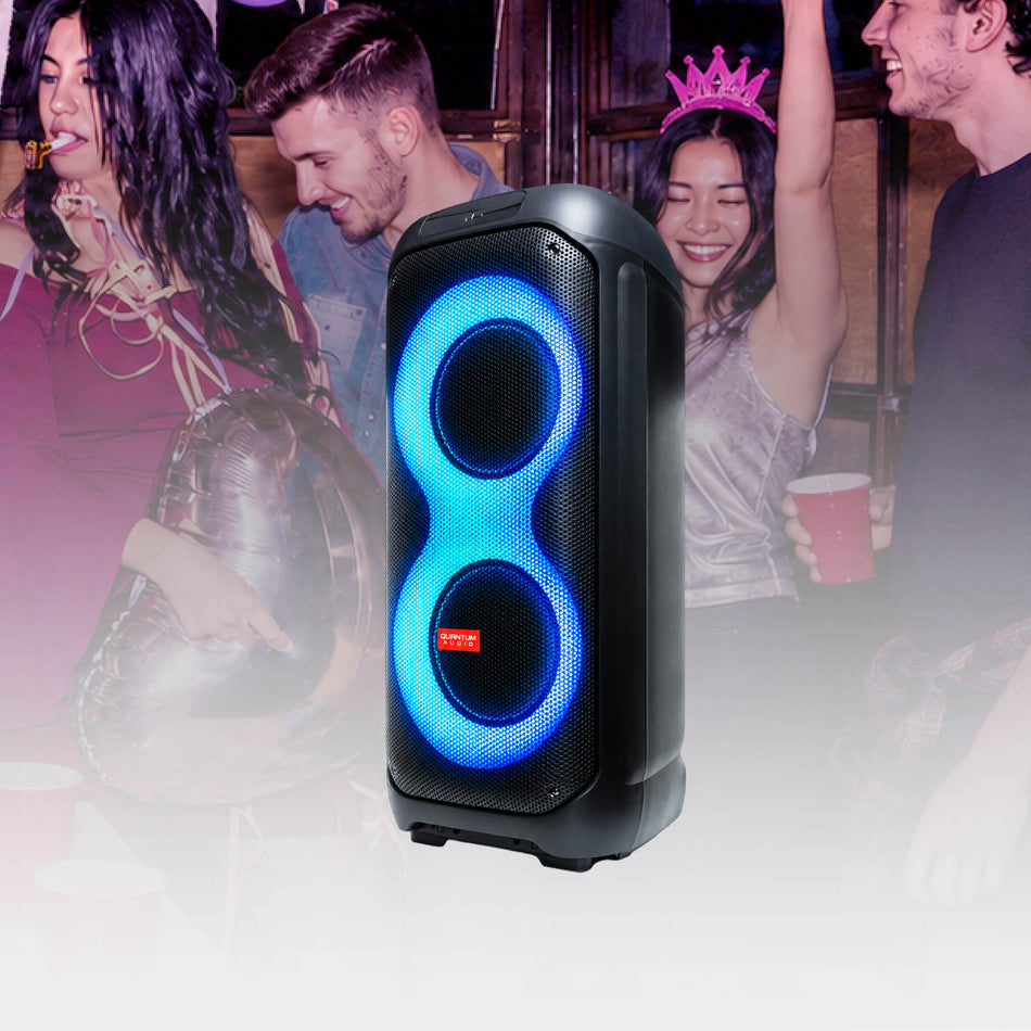 QDJ-PARTY2.8 : Party-Professional Dual 8" Woofers with 300W of Pure Power