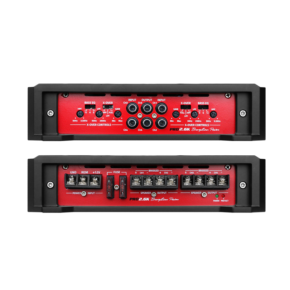 PRO2.6K :  4 Channel PRO Audio Amplifier