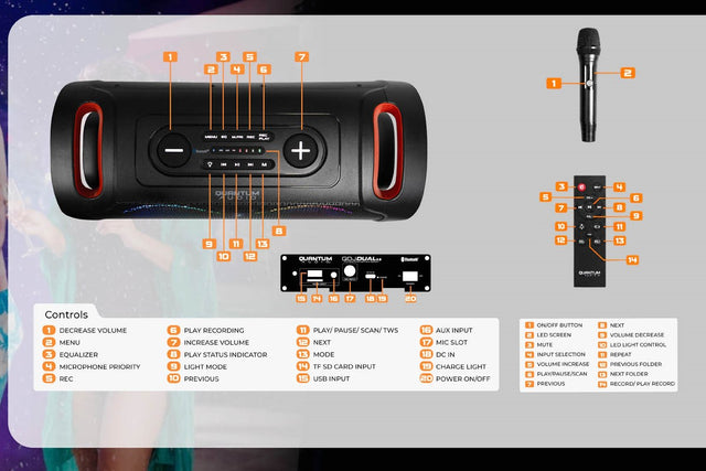 QDJ-DUAL2.6 : Dual-Professional Dual 6
