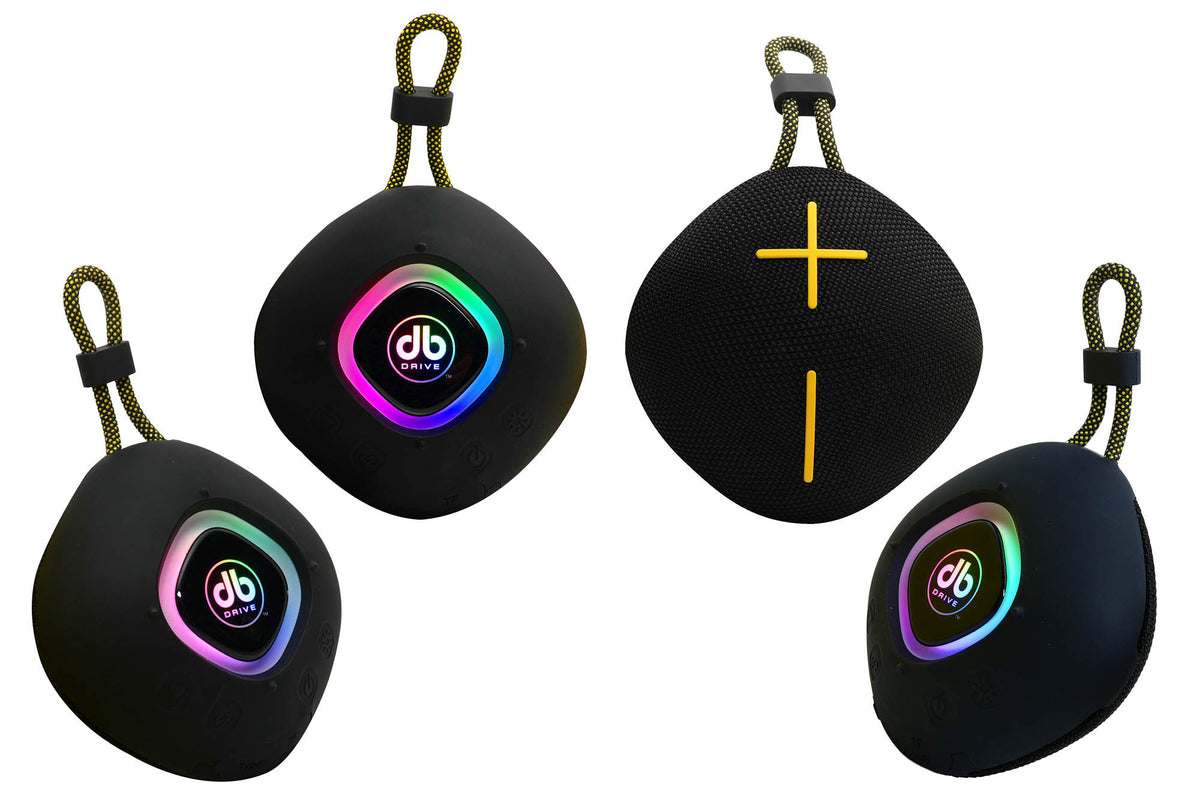 T-OTG-1 : 20W Portable IPX6 Outdoor, Tempo series Speaker with BT, TWS, RGB Lighting