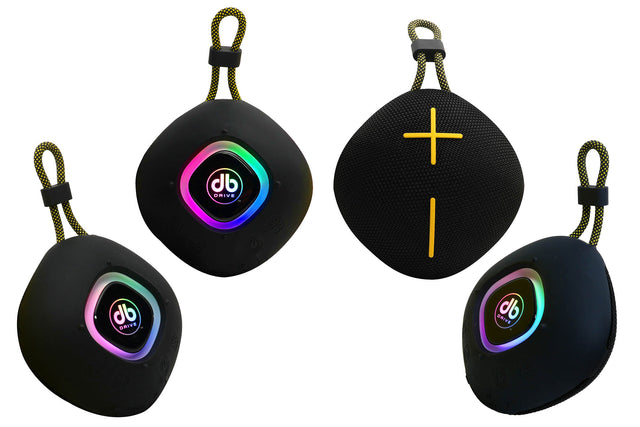 T-OTG-1 : 20W Portable IPX6 Outdoor, Tempo series Speaker with BT, TWS, RGB Lighting
