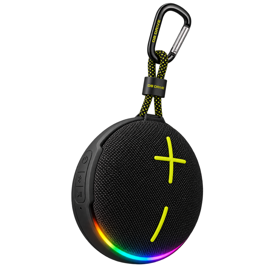 T-OTG-1 : 20W Portable IPX6 Outdoor, Tempo series Speaker with BT, TWS, RGB Lighting