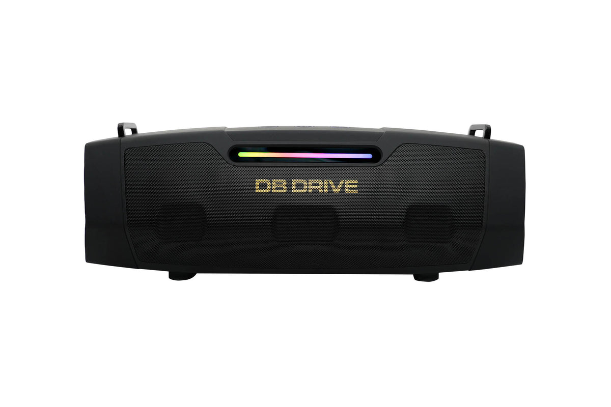 T-STAGE100 : 60W BT KARAOKE IPX4 OUTDOOR SPEAKER WITH BASS BOOST RADIATOR/FM/TF CARD/2XMIC