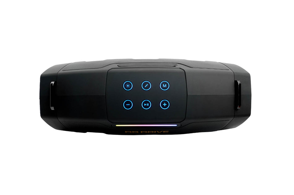 T-STAGE100 : 60W BT KARAOKE IPX4 OUTDOOR SPEAKER WITH BASS BOOST RADIATOR/FM/TF CARD/2XMIC