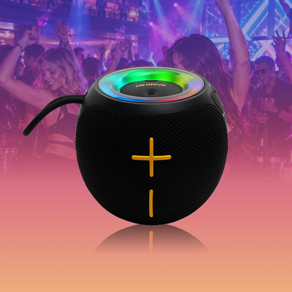 T-OTG-2 : 30W Portable IPX4 Tempo series Speaker with BT, TWS, Bass Boost, RGB Lighting