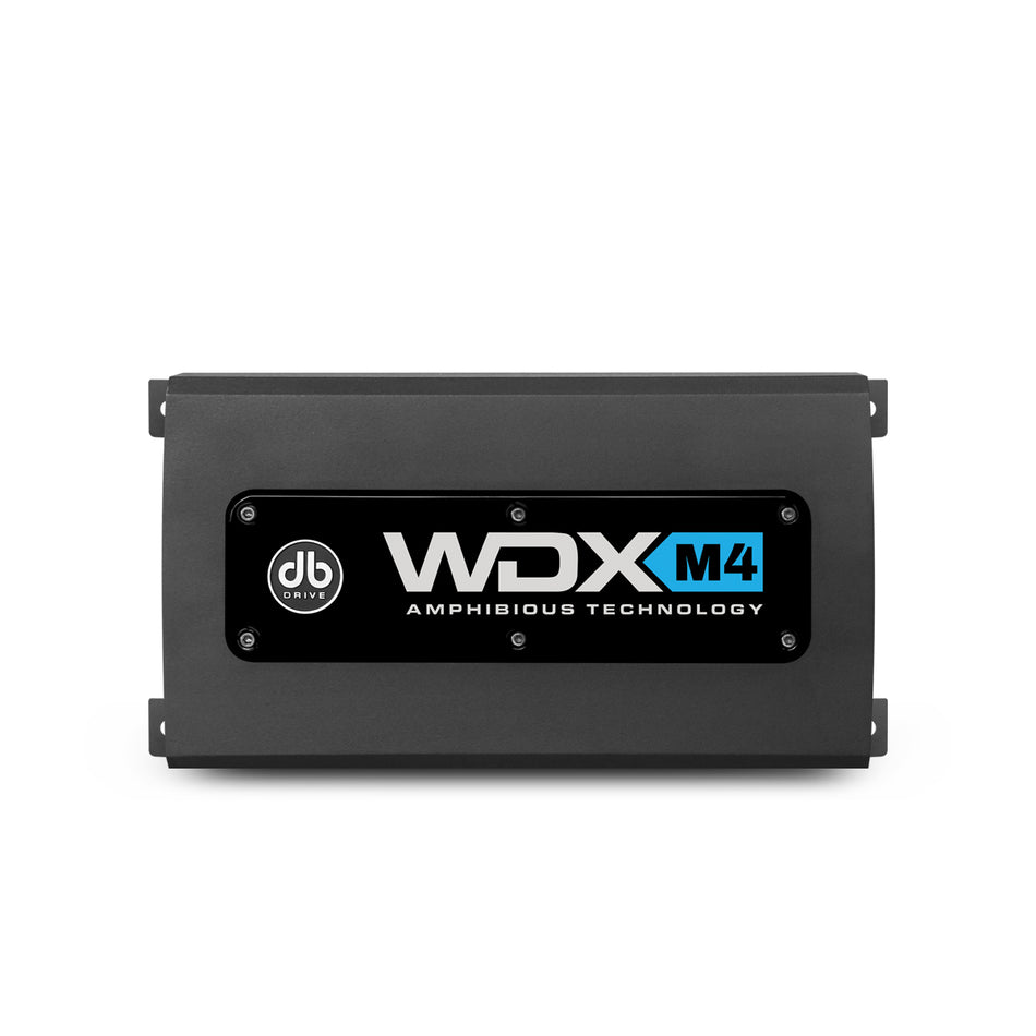 WDX M4 : IPX6 Rated 4 Channel Marine Amplifier