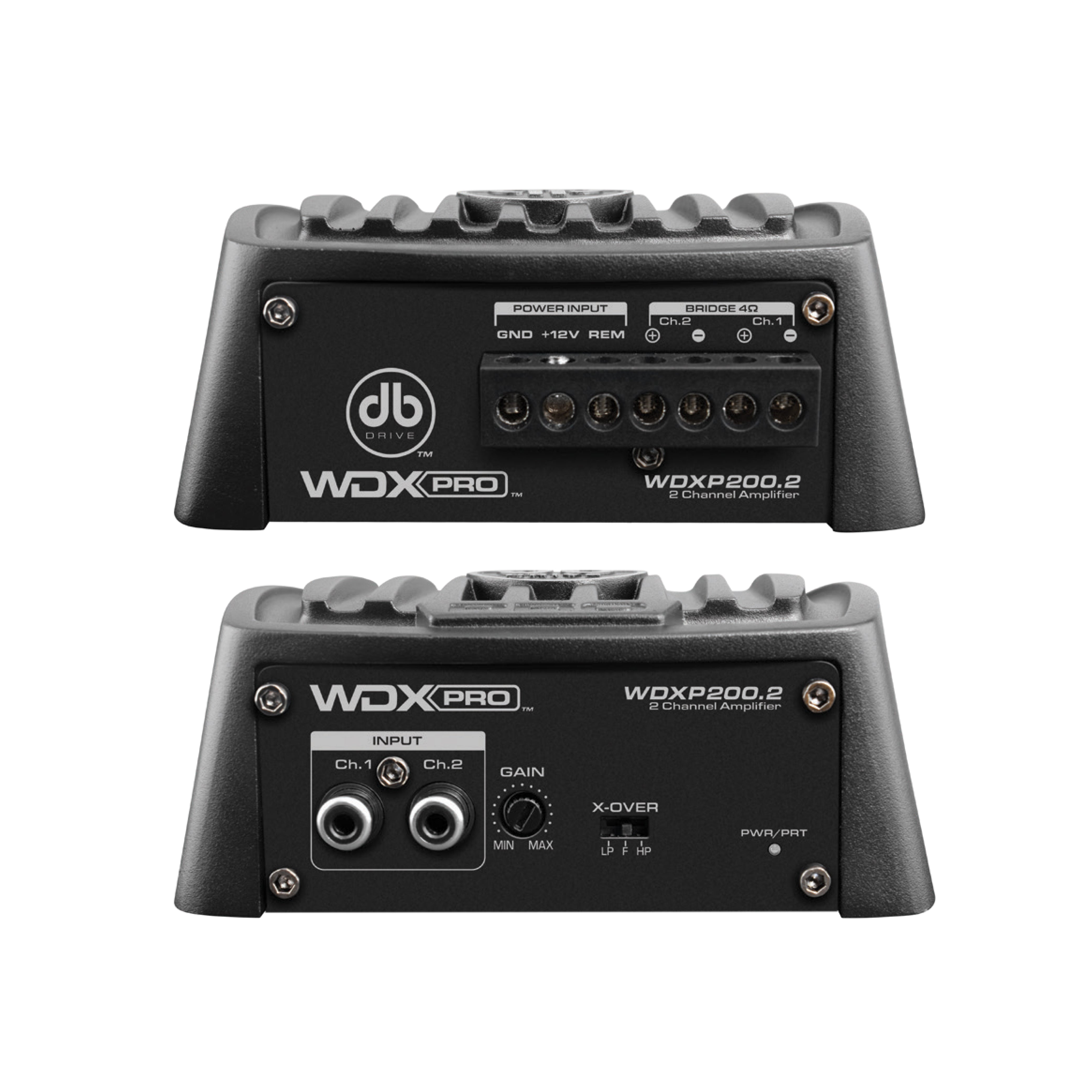 WDX P200.2 : CLASS D MINI POWERSPORTS 2-CHANNEL AMPLIFIER – DB Drive