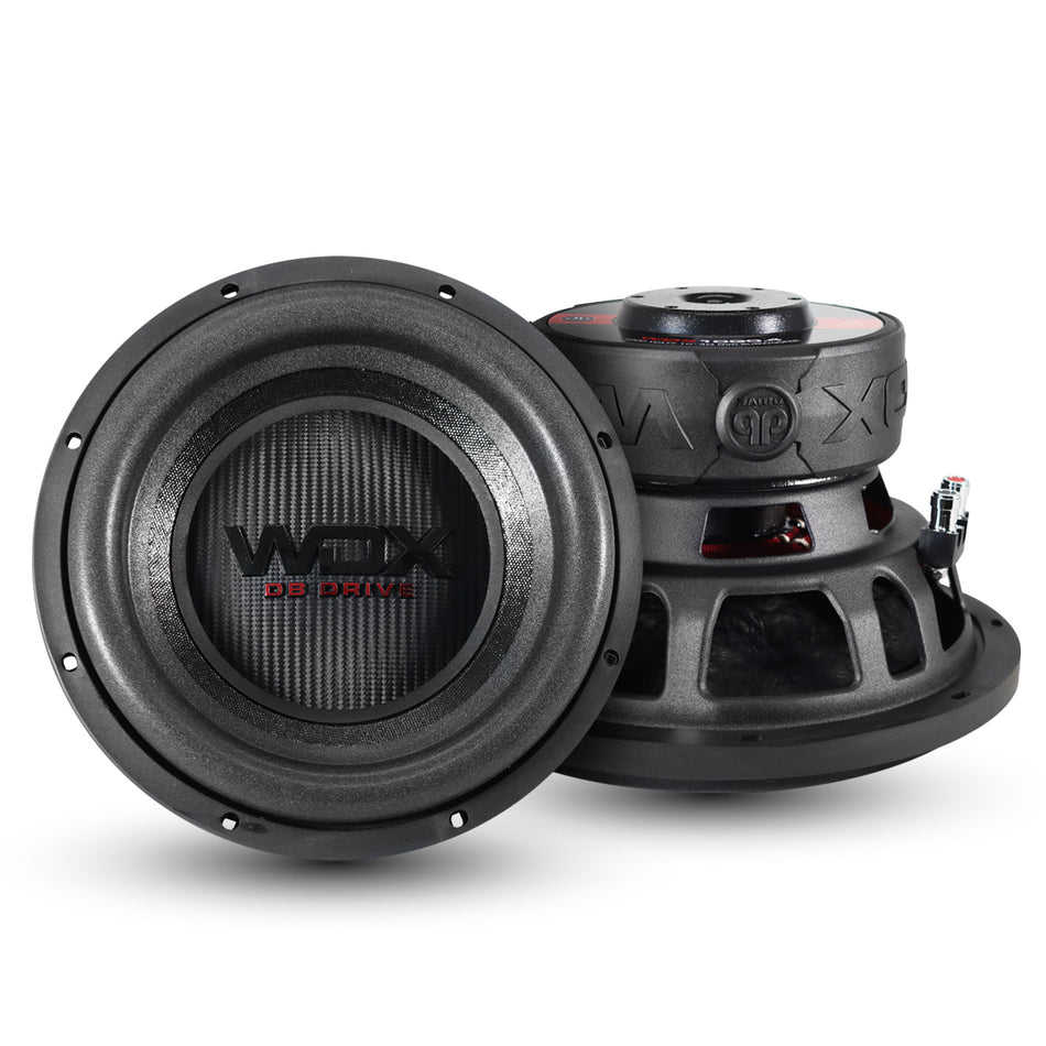 WDX10G0.4 : 10 in. Dual 4-Ohm Subwoofer