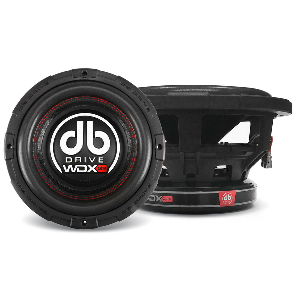 WDX10G2F-4 : 10 in.  Dual 4-Ohm Shallow Mount Subwoofer