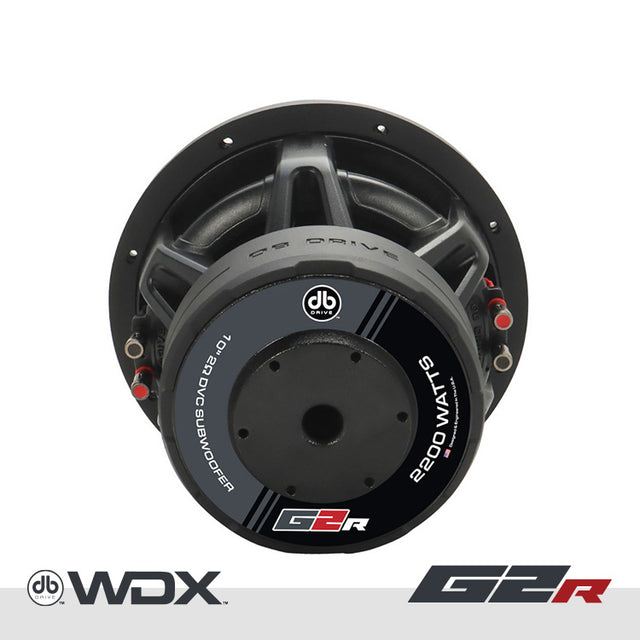 WDX10G2R.4 : 10 in. Dual 4-Ohm Subwoofer