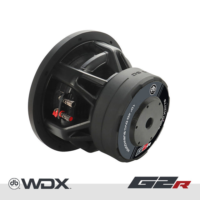 WDX10G2R.2 : 10 in. Dual 2-Ohm Subwoofer