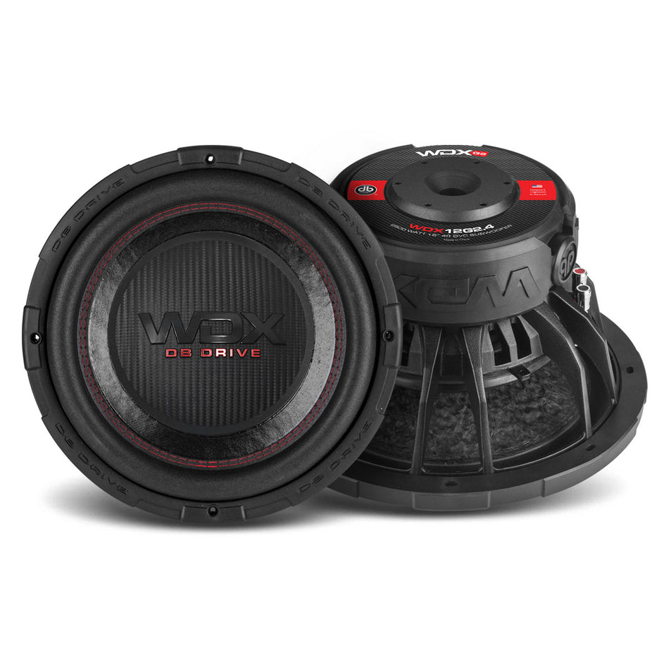 WDX12G2.4 : 12 in. Dual 4-Ohm Subwoofer