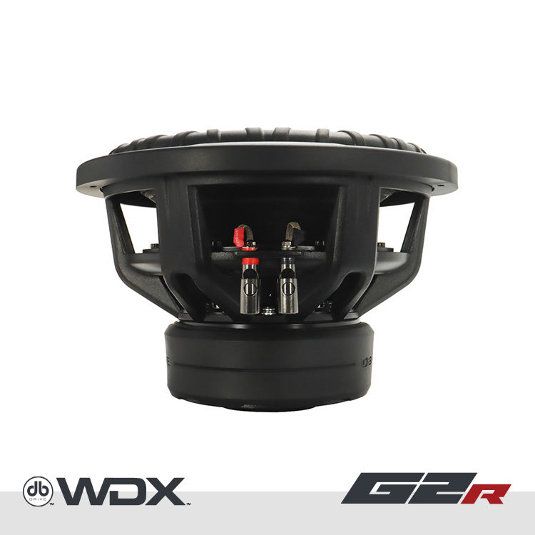 WDX12G2R.4 : 12 in. Dual 4-Ohm Subwoofer – DB Drive