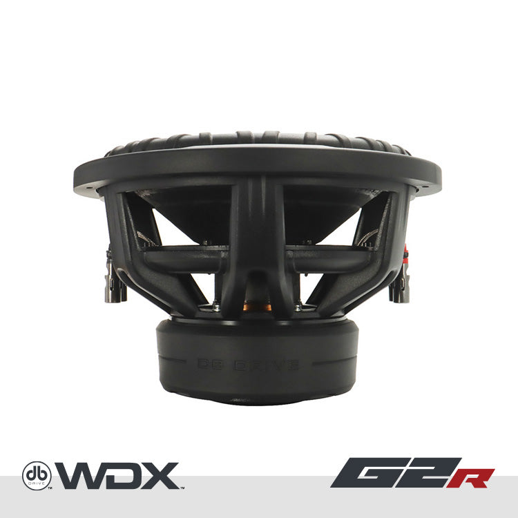 WDX12G2R.4 : 12 in. Dual 4-Ohm Subwoofer – DB Drive