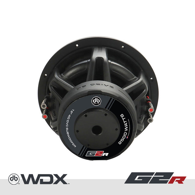 WDX12G2R.2 : 12 in. Dual 2-Ohm Subwoofer