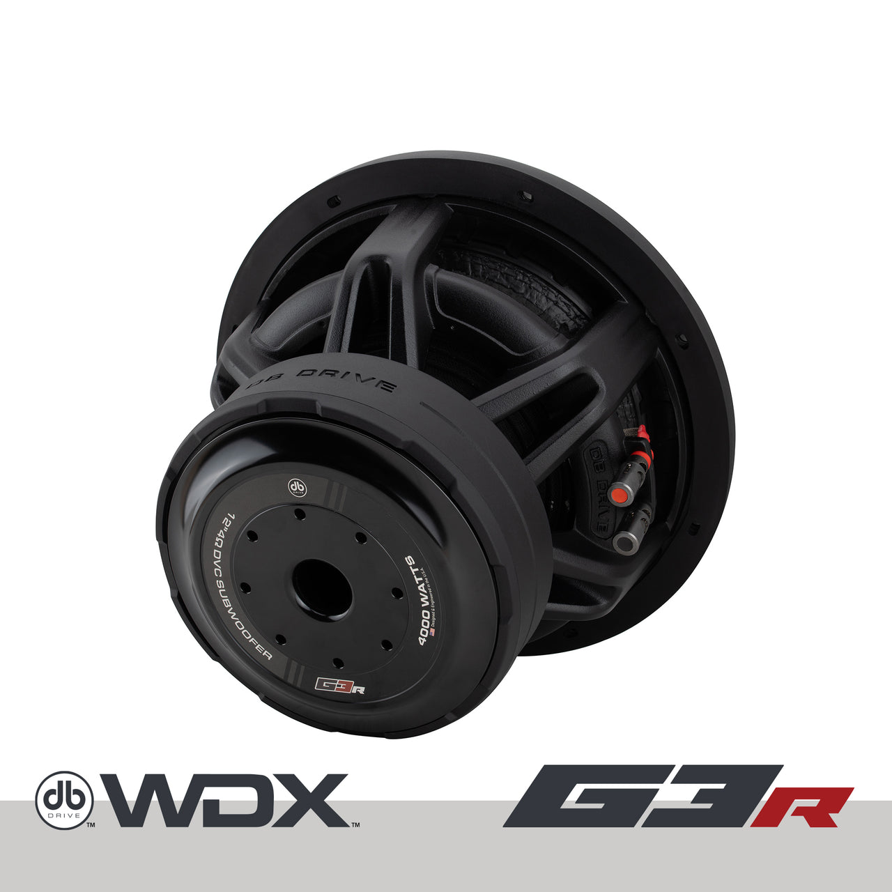 WDX12G3R.4 : 12 in.  Dual 4-Ohm Subwoofer