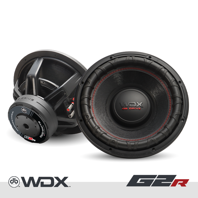 WDX15G2R.2 : 15 in. Dual 2-Ohm Subwoofer – DB Drive