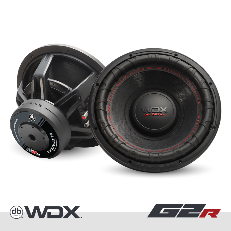 WDX15G2R.4 : 15 in. Dual 4-Ohm Subwoofer