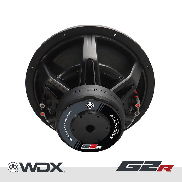 WDX15G2R.4 : 15 in. Dual 4-Ohm Subwoofer