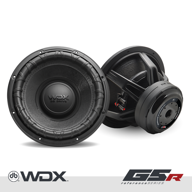 WDX15G5R.4 : 15 in. Dual 4-Ohm Subwoofer – DB Drive