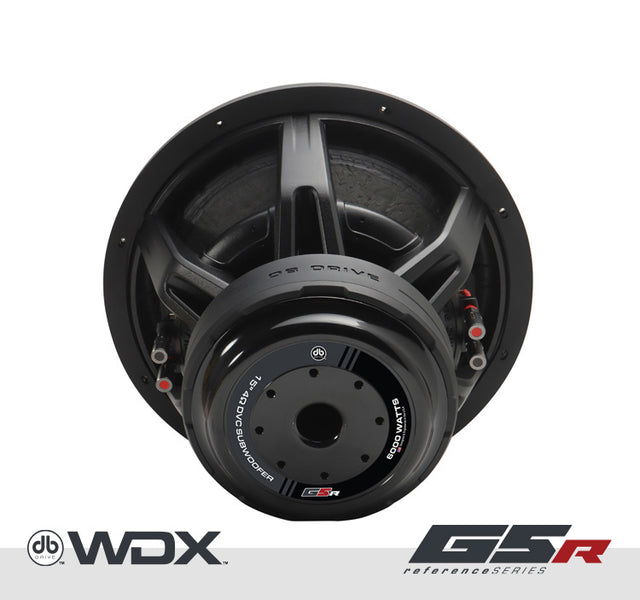 WDX15G5R.2 : 15 in. Dual 2-Ohm Subwoofer