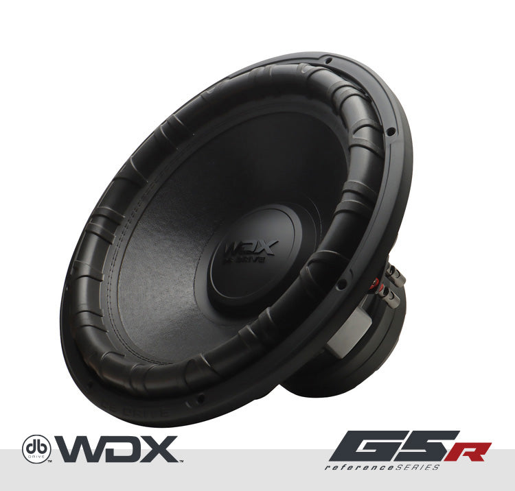 WDX18G5R.2 : 18 in. Dual 2-Ohm Subwoofer – DB Drive