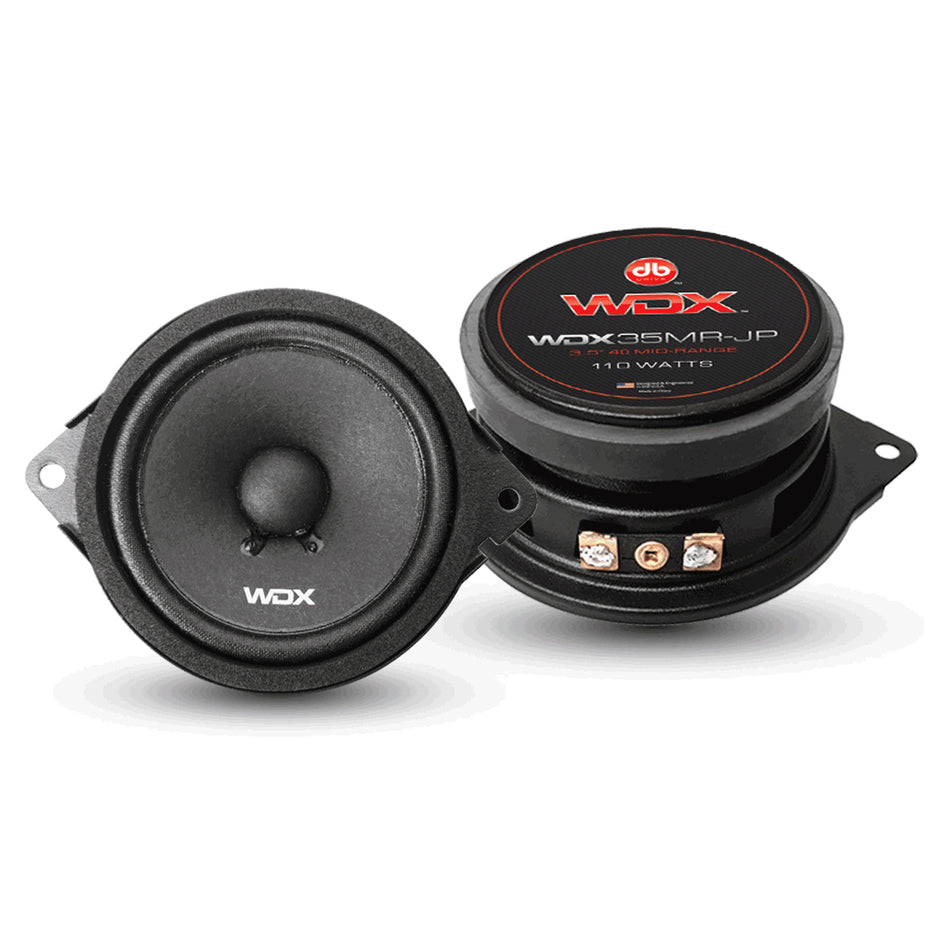 WDX35MR-JP : 3.5 in. Midrange Jeep Speakers