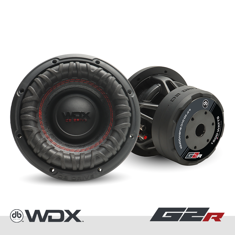 WDX6.5G2R.2 : 6.5 in. Dual 2-Ohm Subwoofer