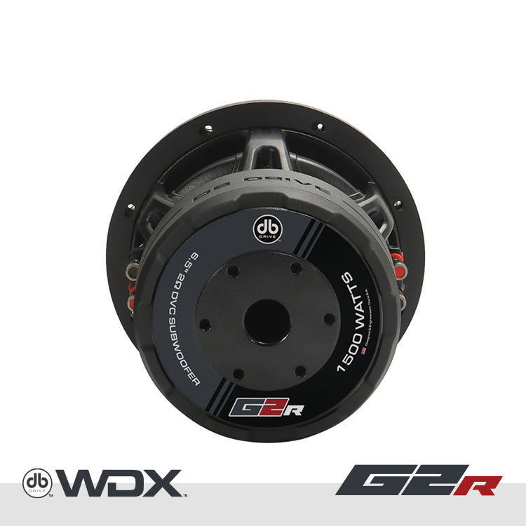 WDX6.5G2R.4 : 6.5 in. Dual 4-Ohm Subwoofer – DB Drive