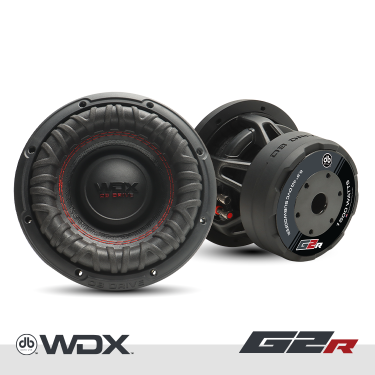 WDX6.5G2R.4 : 6.5 in.  Dual 4-Ohm Subwoofer