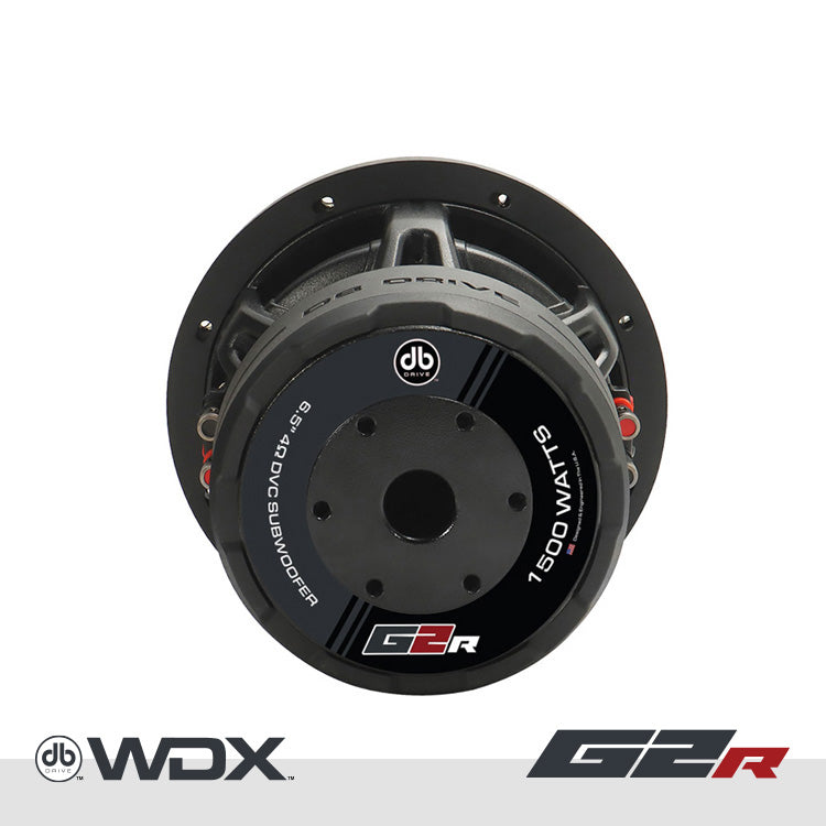 WDX6.5G2R.2 : 6.5 in. Dual 2-Ohm Subwoofer – DB Drive
