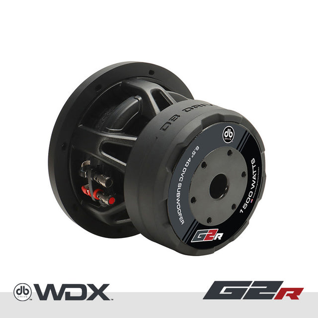 WDX6.5G2R.4 : 6.5 in.  Dual 4-Ohm Subwoofer