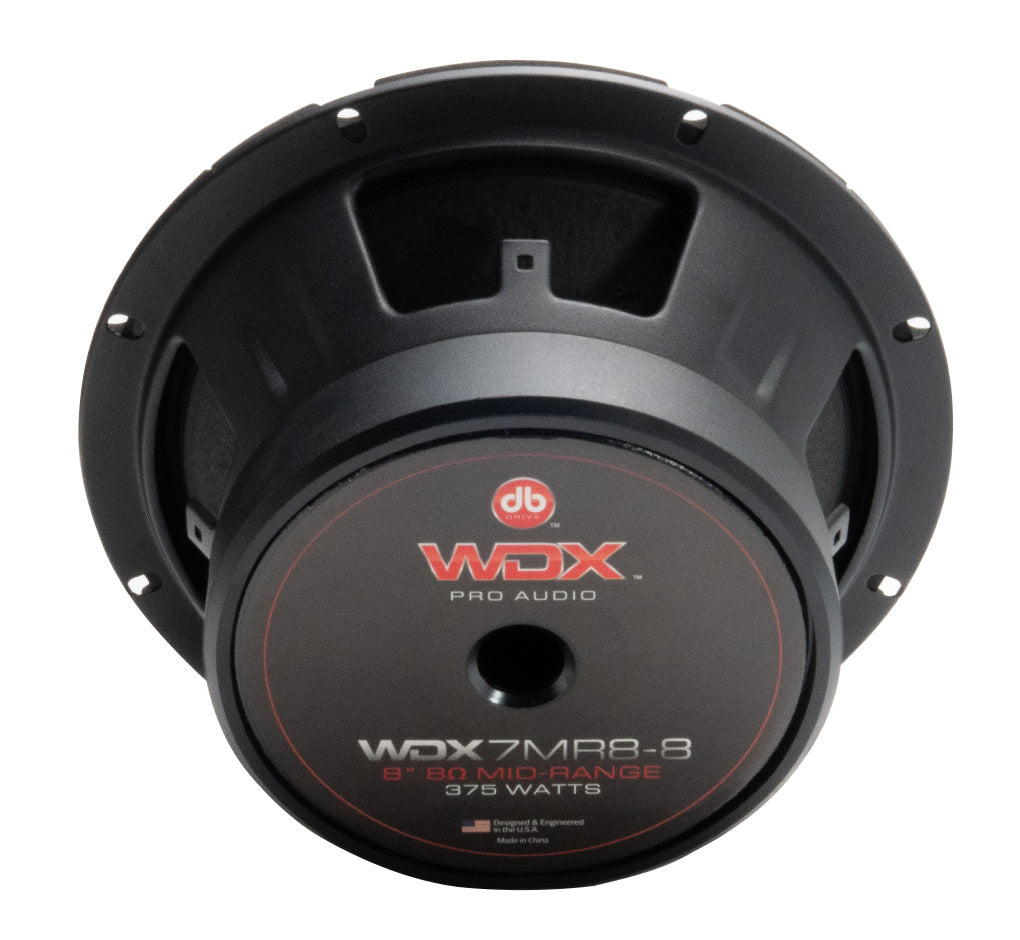 WDX7MR8-8 : WDX 7 Series 8 in. PRO Audio Midrange (8-Ohm) – DB Drive