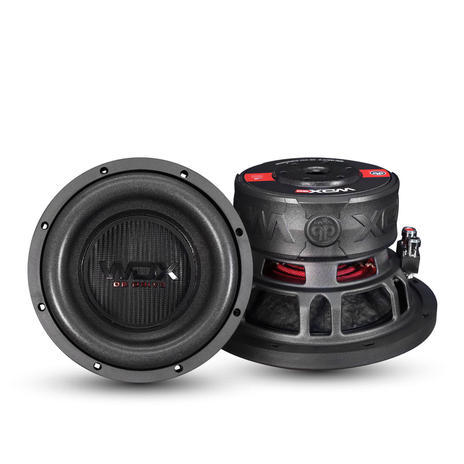 WDX8G0.4 : 8in Stamped Frame Woofer 4 Ohm DVC