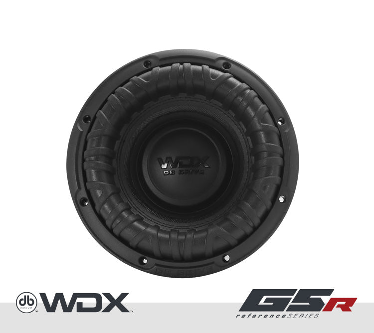 WDX8G5R.4 : 8 in. Dual 4-Ohm Subwoofer – DB Drive