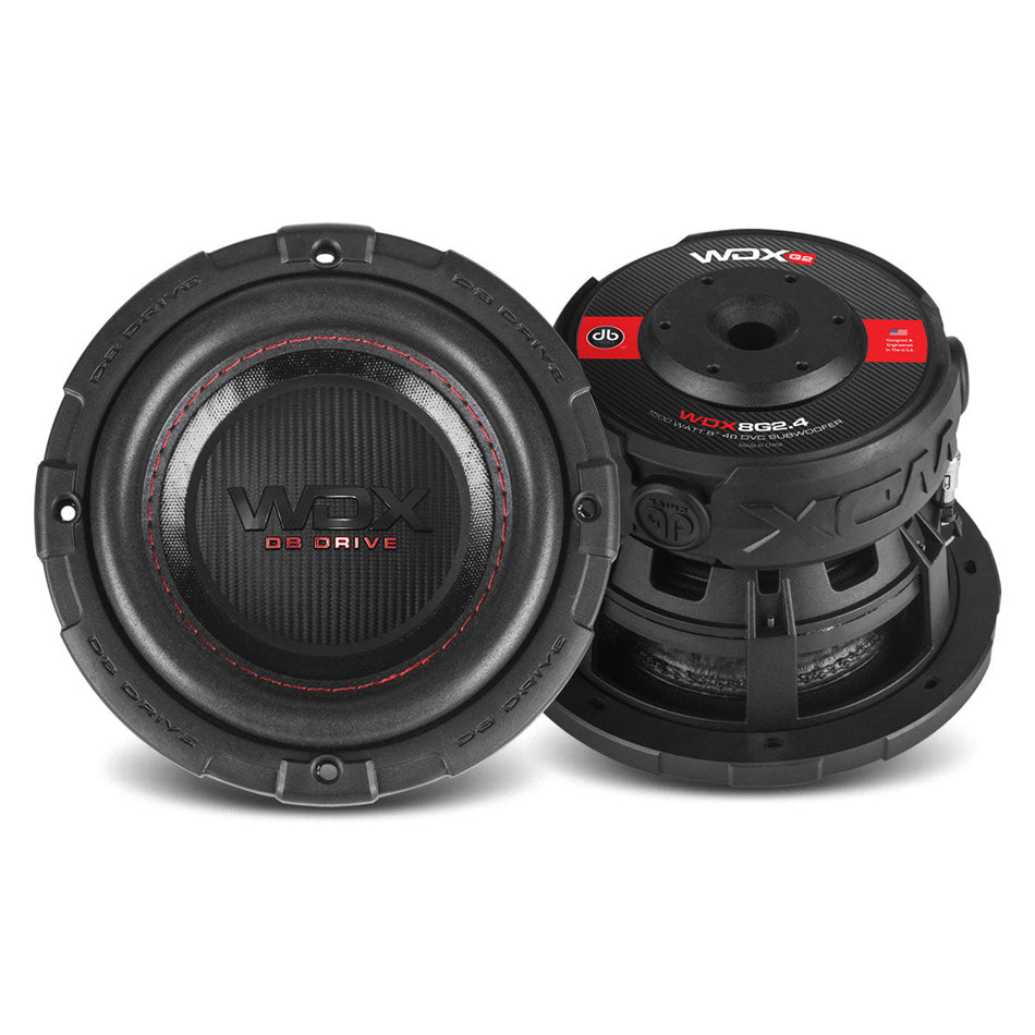 WDX8G2.4 : 8 in. Dual 4-Ohm Subwoofer