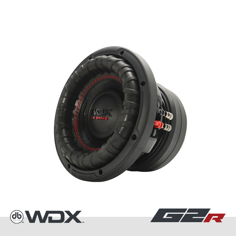 WDX8G2R.2 : 8 in. Dual 2-Ohm Subwoofer – DB Drive