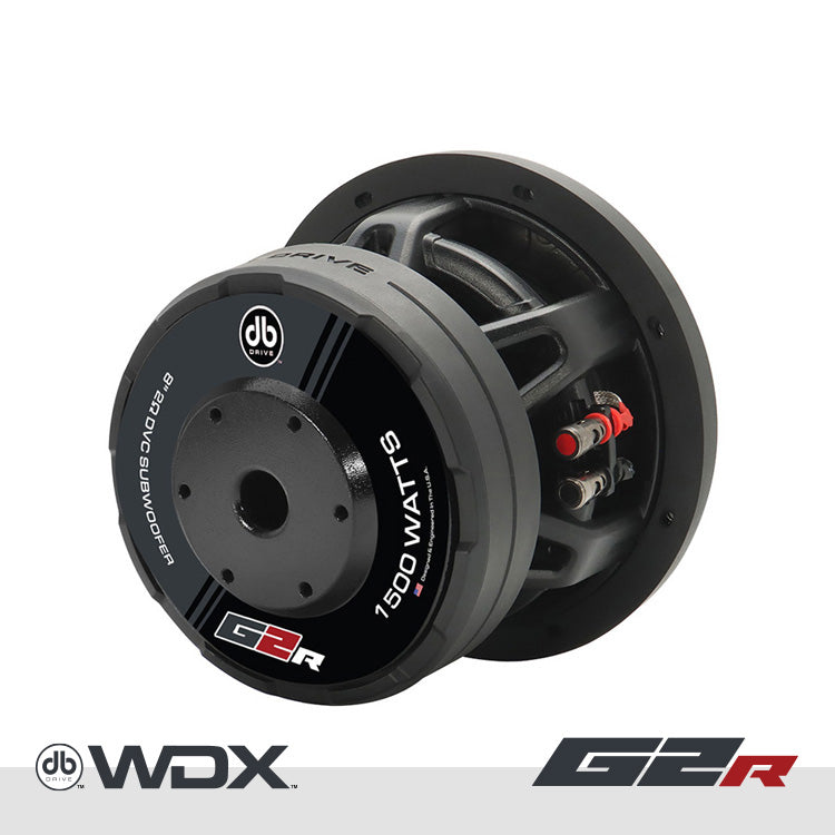 山*人様 定価 157000円 Wave Distrbution WD500 2 WDX8G2R.2 : 8 in. Dual 2-Ohm Subwoofer – DB Drive