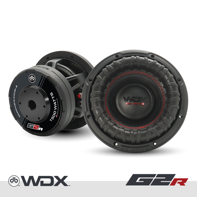 WDX8G2R.4 : 8 in. Dual 4-Ohm Subwoofer