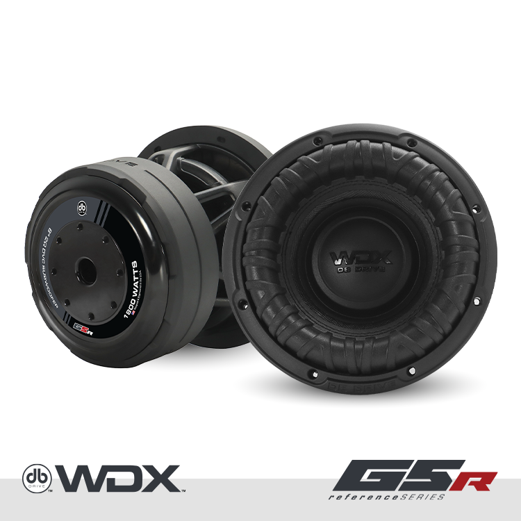 WDX8G5R.2 : 8 in. Dual 2-Ohm Subwoofer