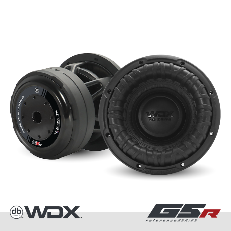 WDX8G5R.4 : 8 in. Dual 4-Ohm Subwoofer – DB Drive WDX8G5R.4 : 8 in. Dual 4-Ohm Subwoofer – DB Drive