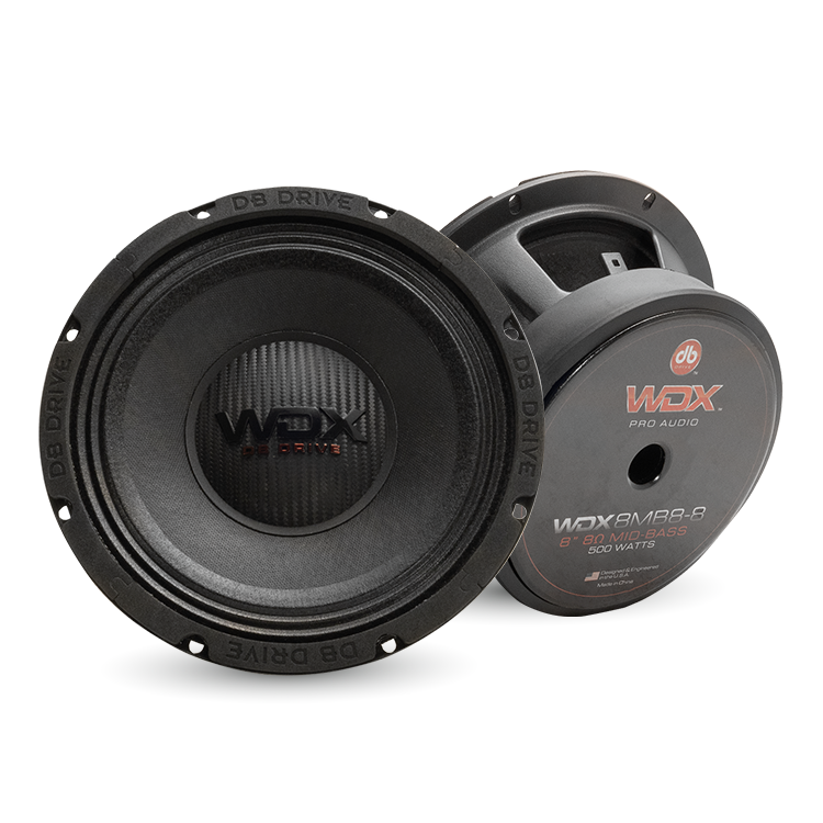 WDX8MB8-8 : 8" PRO Audio Midbass (8-Ohm)