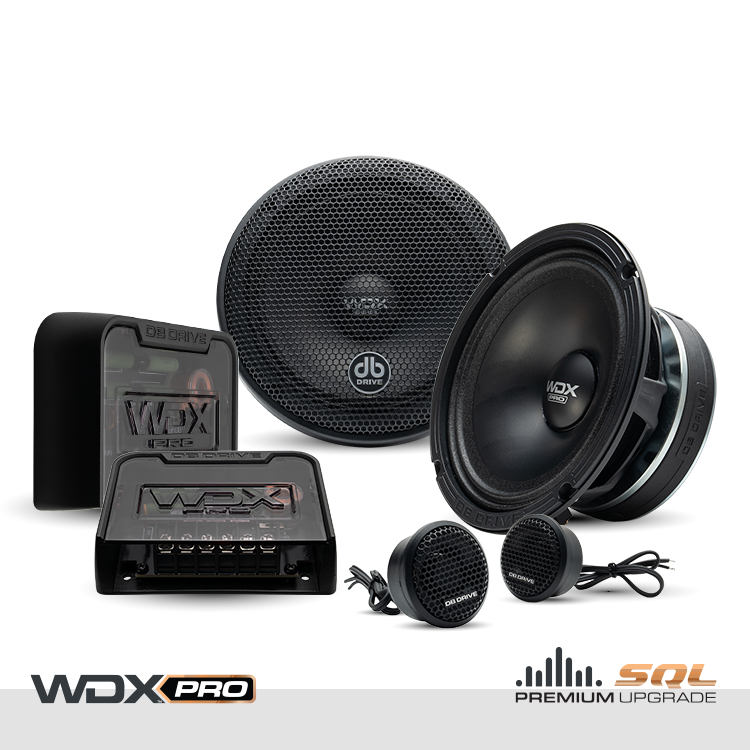 WDX P65C : WDX PRO 6.5 in. 2-Way Component Loudspeaker