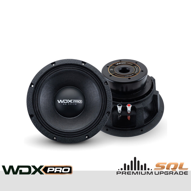 WDXPRO-MBN10-8 : 10" PRO Series NEO Midbass (8-Ohm)