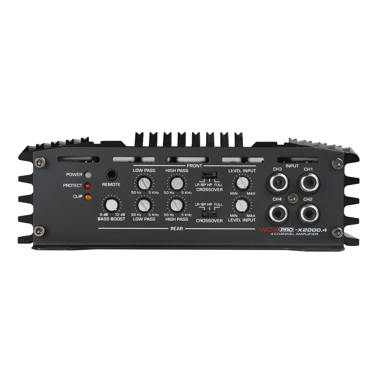 WDX PRO-X2000.4 : WDX PRO-X 4 x 300W , 4-channel amplifier